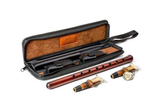 Armenian professional duduk with 2 reeds & leather case