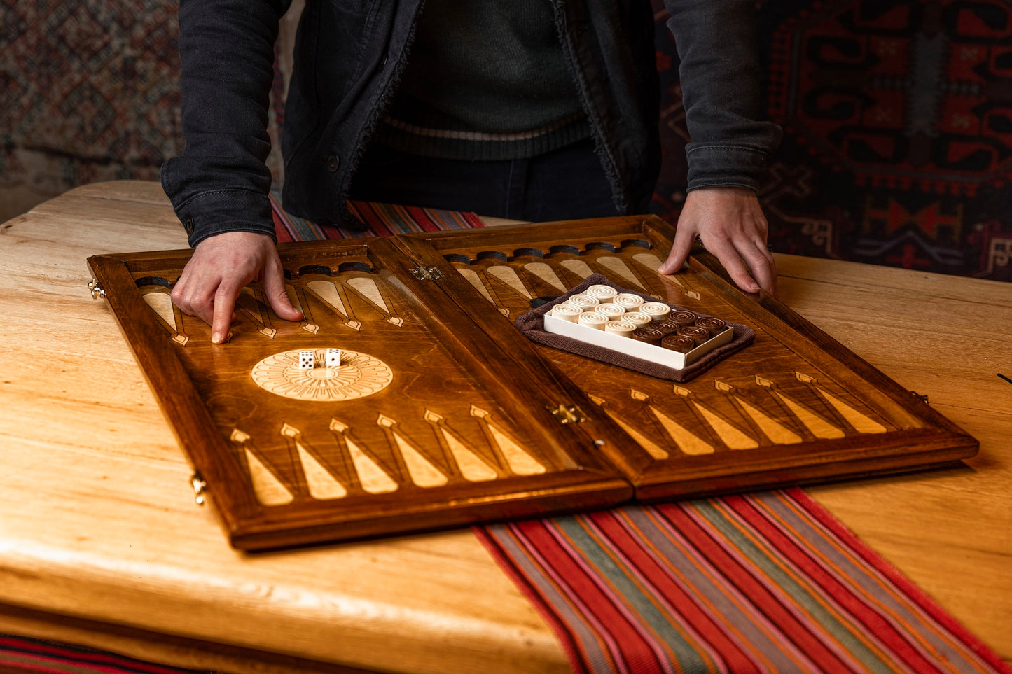 Backgammon Set Tree of Life